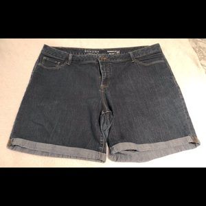 Sonoma Denim Bermuda Shorts, 20W